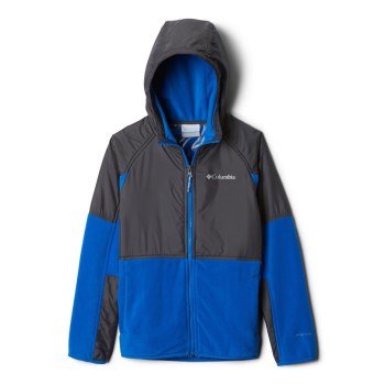 Columbia Basin Butte Fleece, Chamarras Azules Grises Oscuro Para Niño | 079156-NXI